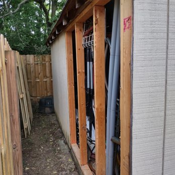 Kat's Trades - Removed rotted shed panel - Handyman Near Me Kat's Trades - Removed rotted shed panel - Handyman Near Me