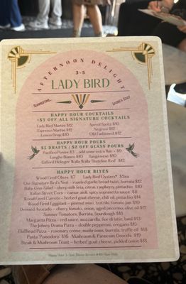 Menu photo 1 Lady Bird Cultural Society Bend, OR Menu photo 1 Lady Bird Cultural Society Bend, OR