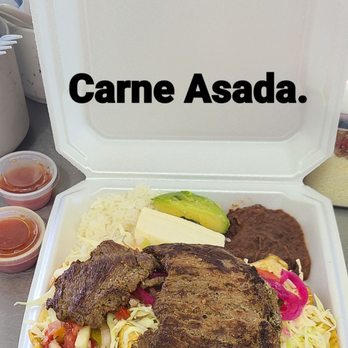 Mi Gran Sabor Catracho - a meal in a styrofoam container - Latin American Near Me - Austin, Texas Mi Gran Sabor Catracho - a meal in a styrofoam container - Latin American Near Me - Austin, Texas