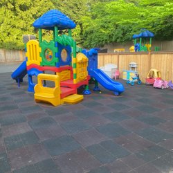 ABC Learning Center - Everett - Outdoor learning area. #playground #outdoorlearning #grossmotor #childcare #preschool #play #park #everett #snohomishcounty #millcreek #ece