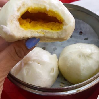 The Dim Sum - Egg Custard Buns // So good T__T - Dim Sum Near Me - Westminster, California