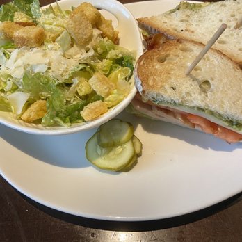 Yard House - Turkey club sandwich was delicious. Waiter was nice enough to switch out my fries for a salad. - New American Near Me - Austin, Texas