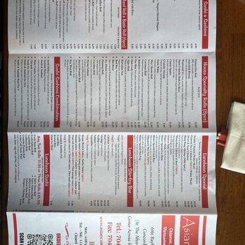 The Asian Cafe - Menu - Asian Fusion Near Me - Concord, North Carolina