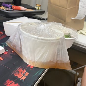 Noodle St - The soup all spilled in the bag - Noodles Near Me - Irvine, California Noodle St - The soup all spilled in the bag - Noodles Near Me - Irvine, California