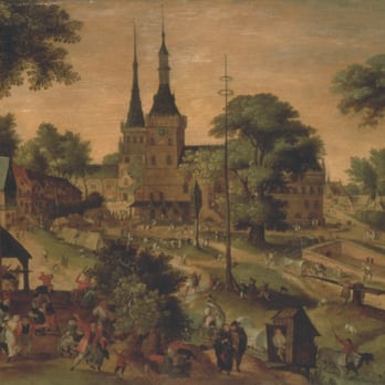 Musée Benoit-de-Puydt - Bailleul par Savery en 1630 - Museums Near Me - Bailleul, 59