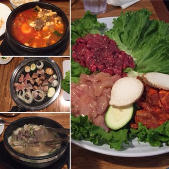 Tasty Ko - Pictures were taken after the food was already grilling, but there was also pork belly included in the grilling  combo. - Korean Near Me - Katy, Texas