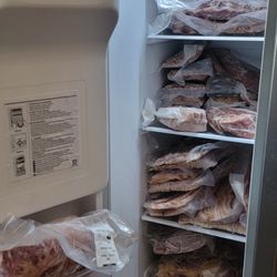 Whalen's Meat Packing - Half a pig, plus some brats he did for me in addition.