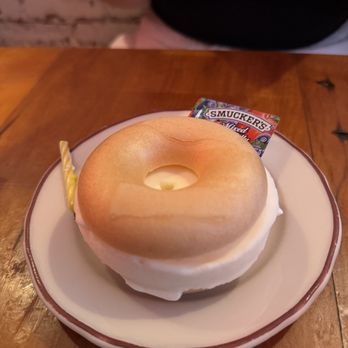 C as in Charlie - Bagel dessert - Korean Near Me - New York, New York