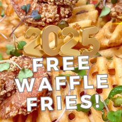 HOT JOHNNIE’S SMOKEHOUSE - Free fries for 2025!