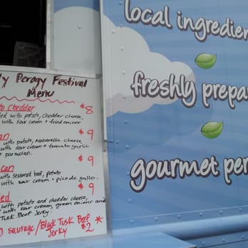 Holy Perogy - The menu items from Holy Perogy - Street Vendors Near Me