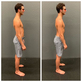 Functional Patterns Sacramento - Resting posture before and after initial consultation. - Trainers Near Me - Sacramento, California Functional Patterns Sacramento - Resting posture before and after initial consultation. - Trainers Near Me - Sacramento, California