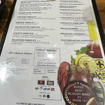 Daisy Mae’s - Menu - Breakfast & Brunch Near Me - New Orleans, Louisiana