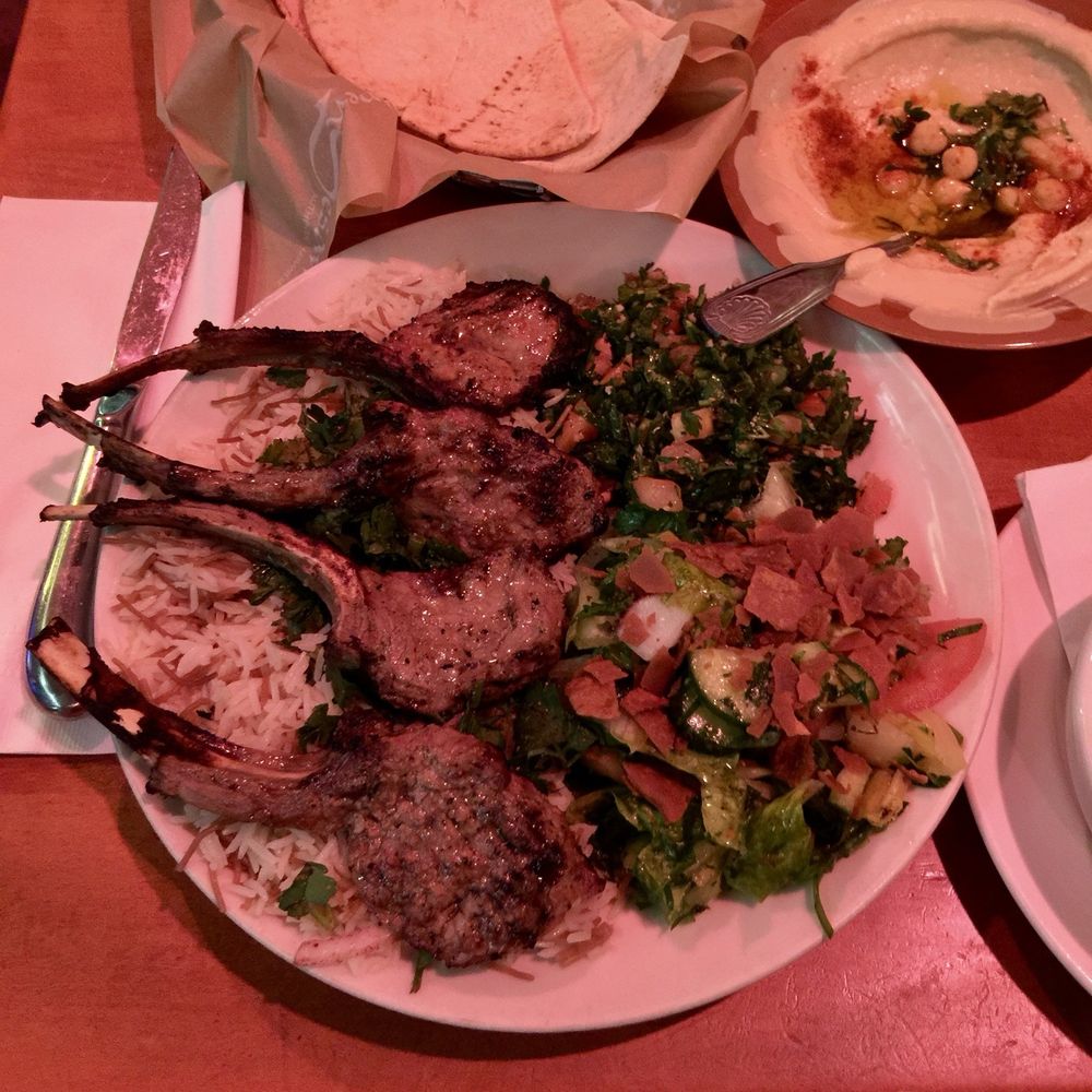 Open Sesame - Lamb chops so tender, juicy and seasoned to perfection - Mediterranean Near Me - Long Beach, California Open Sesame - Lamb chops so tender, juicy and seasoned to perfection - Mediterranean Near Me - Long Beach, California