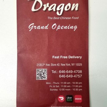 Sky Dragon - Menu - Chinese Near Me - New York, New York Sky Dragon - Menu - Chinese Near Me - New York, New York