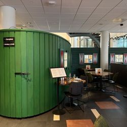 Inntel Hotel Zaandam - The Green Machine...breakfast is served out of there.