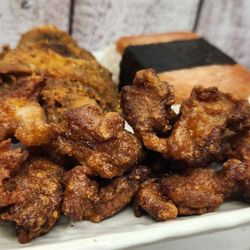 Matsumoto's Okazuya by JV Kitchen - mochicko chicken, fried chicken, and Spam Musubi