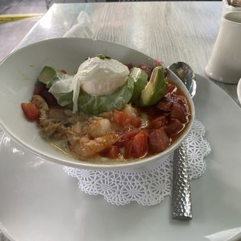 Sarabeth's Key West - Shrimp and grits breakfast. Wonderful. - American Near Me - Key West, Florida Sarabeth's Key West - Shrimp and grits breakfast. Wonderful. - American Near Me - Key West, Florida