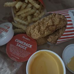 4PC Chicken Tender Cheese Fries