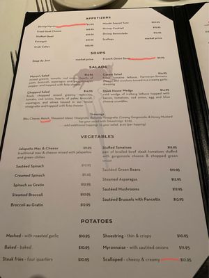 Menu photo 5 Myron's Prime Steakhouse San Antonio, TX Menu photo 5 Myron's Prime Steakhouse San Antonio, TX