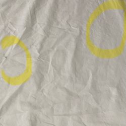 Dirt and hair on bedding sheets