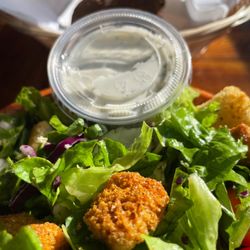 Johnny McNally’s Fairview Lodge - Dinner salad