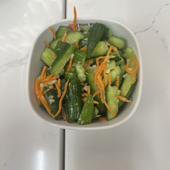 Nan Xiang Express - Cucumber salad with garlic - Shanghainese Near Me - Houston, Texas Nan Xiang Express - Cucumber salad with garlic - Shanghainese Near Me - Houston, Texas