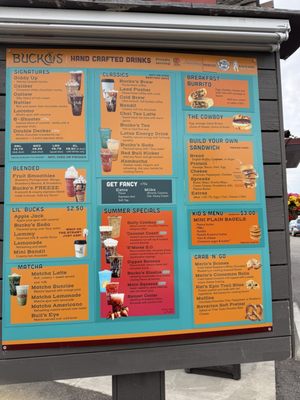 Menu photo 1 Bucko's Coffee Fairbanks, AK