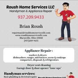 Roush Home Services - Business card
