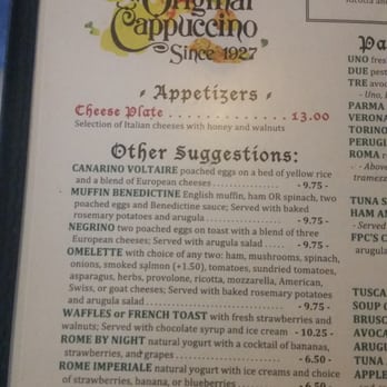 Caffe Reggio - Italian Near Me - New York, New York