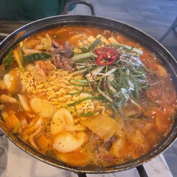 Gold Spoon - Army Stew - Korean Near Me - Carrollton, Texas Gold Spoon - Army Stew - Korean Near Me - Carrollton, Texas