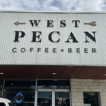 West Pecan Coffee + Beer - Entrance - Bars Near Me - Pflugerville, Texas West Pecan Coffee + Beer - Entrance - Bars Near Me - Pflugerville, Texas
