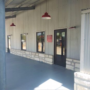 AAA Self-Storage Dripping Springs - Office door and porch - Self Storage Near Me - Dripping Springs, Texas