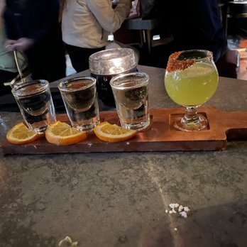 Don Orange - Tequila flight - Cocktail Bars Near Me - Redlands, California