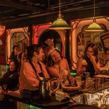 Paper Fan Cocktail Bar