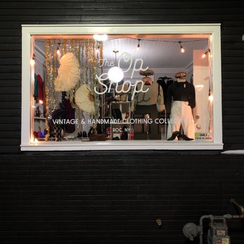 The Op Shop - Front window - Used, Vintage & Consignment Near Me - Rochester, New York