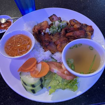 Pho Van - Grilled chicken rice plate - Vietnamese Near Me - San Diego, California Pho Van - Grilled chicken rice plate - Vietnamese Near Me - San Diego, California