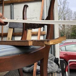 MyPorter - Base of antique dining room table -- arrived in 3 pieces not 1. Completely ruined due to carelessness and lack of supervision internally
