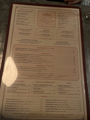 Menu photo 1 Bavette's Bar & Boeuf Chicago, IL