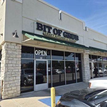 Bit of Grub - Front of the bldg! - Comfort Food Near Me - Dallas, Texas