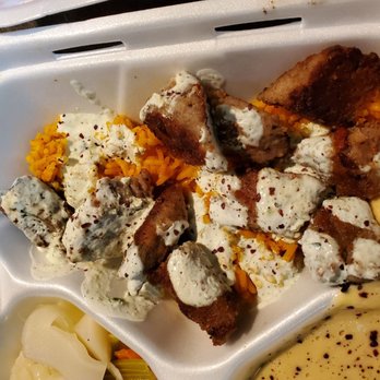 Evergreen Cafe and Gyros - Serving for lamb plate - Cafes Near Me - Olympia, Washington