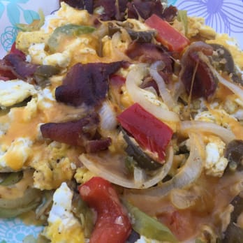 Columbia River Country Store - Breakfast scramble with bacon and jalapeños! So good. - Convenience Stores Near Me - Roosevelt, Washington Columbia River Country Store - Breakfast scramble with bacon and jalapeños! So good. - Convenience Stores Near Me - Roosevelt, Washington