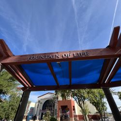 Fountain of Life - A Free Fountain & a space to Play & Relax @ Fountain of Life in Cathedral City next to Palm Springs Christmas 2021