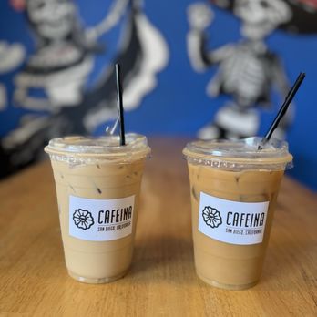 Cafeina Cafe - Mazapan and horchata latte - Cafes Near Me - San Diego, California Cafeina Cafe - Mazapan and horchata latte - Cafes Near Me - San Diego, California