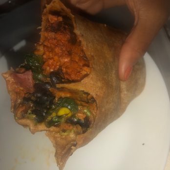Millie's Cafe - Vegan Breakfast Burrito - I asked for easy Soyrizo smh - Breakfast & Brunch Near Me - Los Angeles, California Millie's Cafe - Vegan Breakfast Burrito - I asked for easy Soyrizo smh - Breakfast & Brunch Near Me - Los Angeles, California