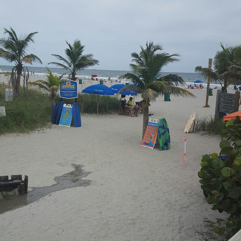 Coconuts On The Beach - View from our table. - Bars Near Me - Cocoa Beach, Florida