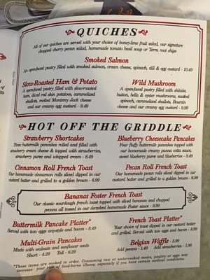 Menu photo 7 The Omelette Shoppe Traverse City, MI