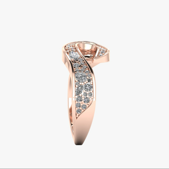 Avalon Park Jewelers - Side view with mosaic pattern diamonds. - Jewelry Near Me - Orlando, Florida Avalon Park Jewelers - Side view with mosaic pattern diamonds. - Jewelry Near Me - Orlando, Florida