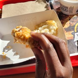 Church's Texas Chicken - Eating