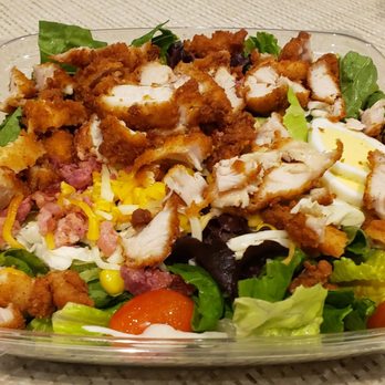 Chick-fil-A - Cobb Salad without dressing yet - Fast Food Near Me - Glendora, California