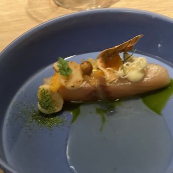 Rosengarten - Scallops wrapped in vegetable slices - a bit like reconstructed shrimps - Hotels Near Me - Kirchberg in Tirol, 7 Rosengarten - Scallops wrapped in vegetable slices - a bit like reconstructed shrimps - Hotels Near Me - Kirchberg in Tirol, 7